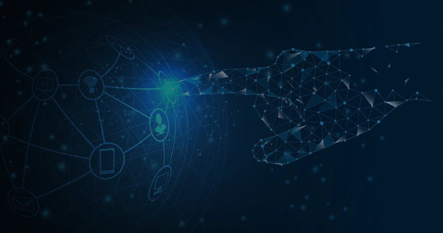 Grafica di sfondo della pagina contatti di Nalviros